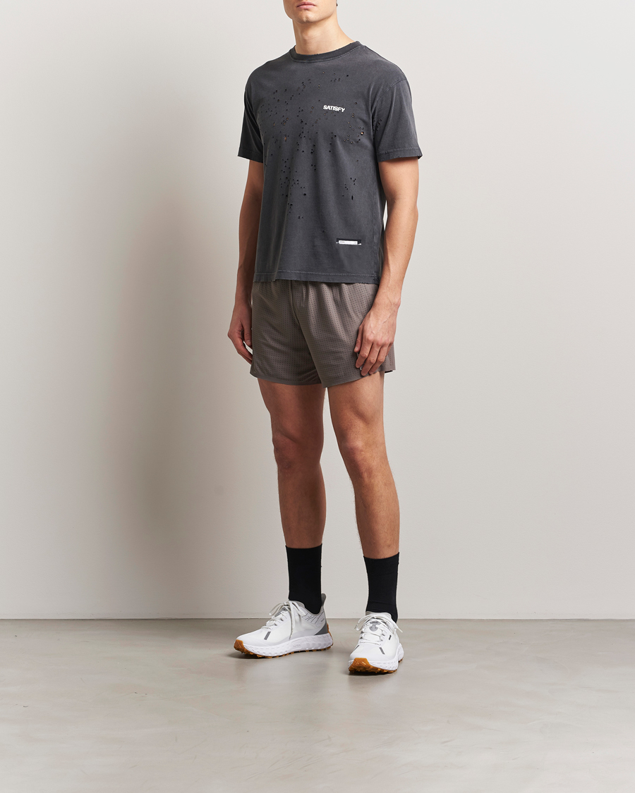 Heren | T-shirts | Satisfy | MothTech T-Shirt Aged Black