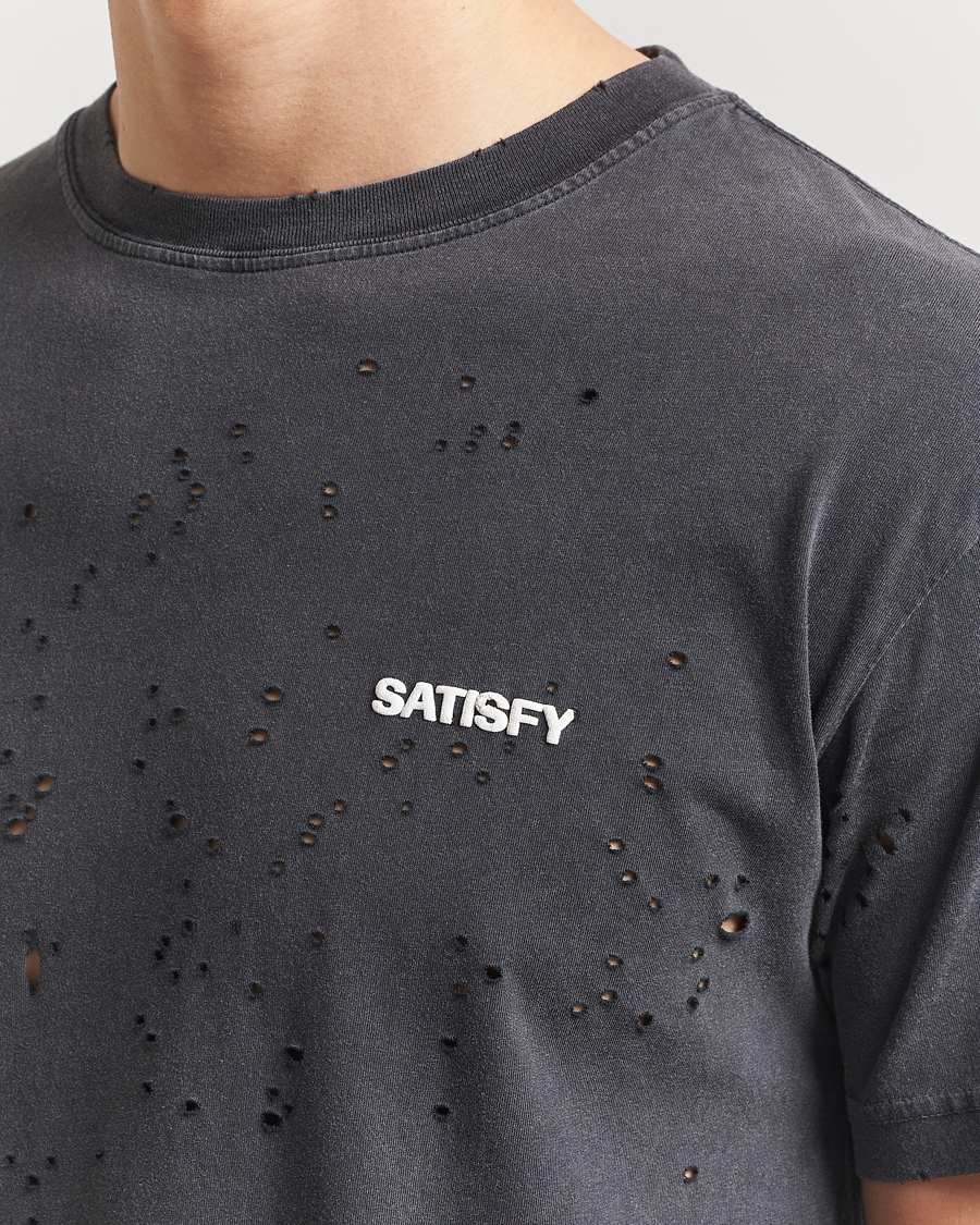 Heren | T-shirts | Satisfy | MothTech T-Shirt Aged Black