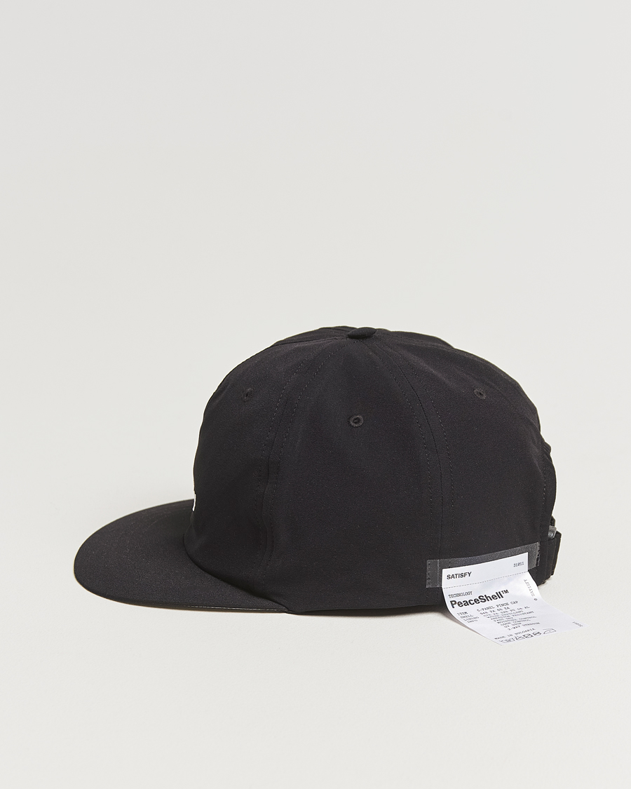 Heren | Hoeden en petten | Satisfy | PeaceShell 5-Panel Cap Black