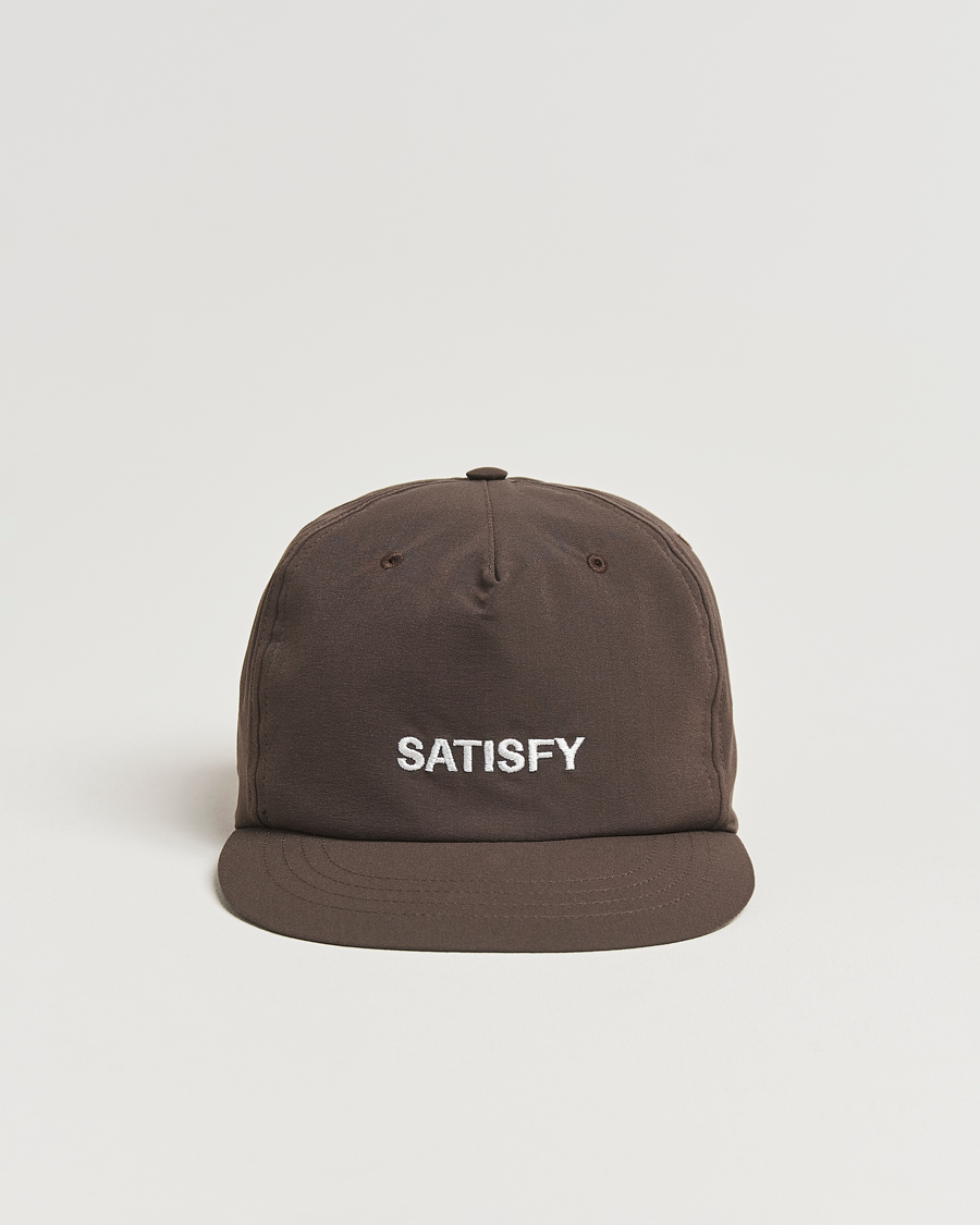 Heren | Hoeden en petten | Satisfy | PeaceShell 5-Panel Cap Brown