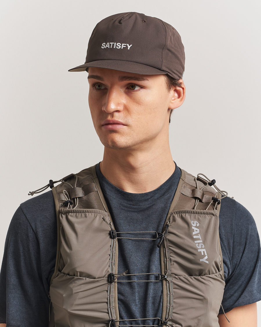 Heren | Hoeden en petten | Satisfy | PeaceShell 5-Panel Cap Brown