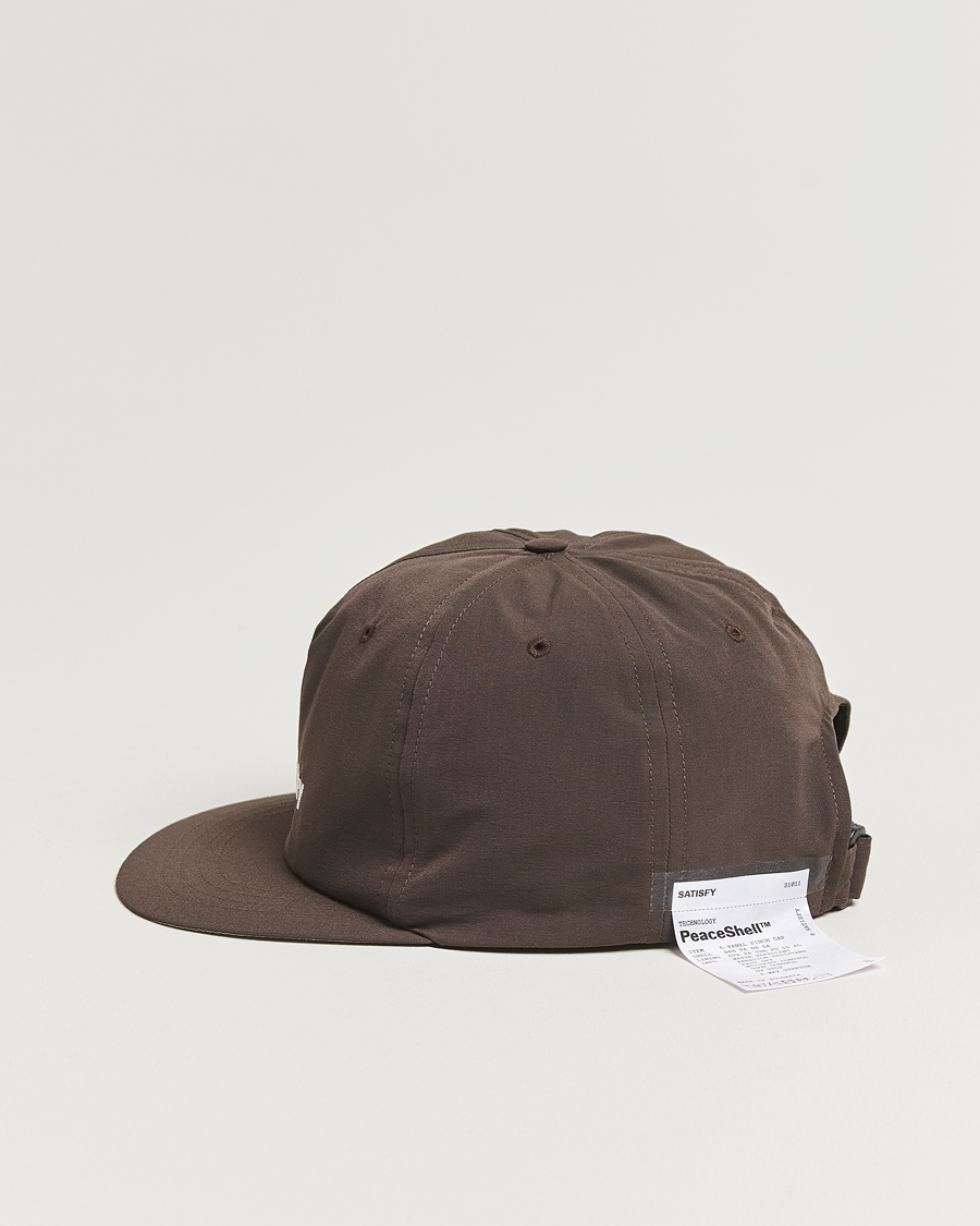 Heren | Hoeden en petten | Satisfy | PeaceShell 5-Panel Cap Brown