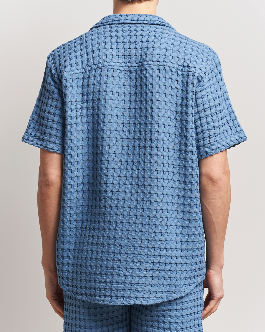 Heren | Overhemden | OAS | Cuba Waffle Shirt Coronet