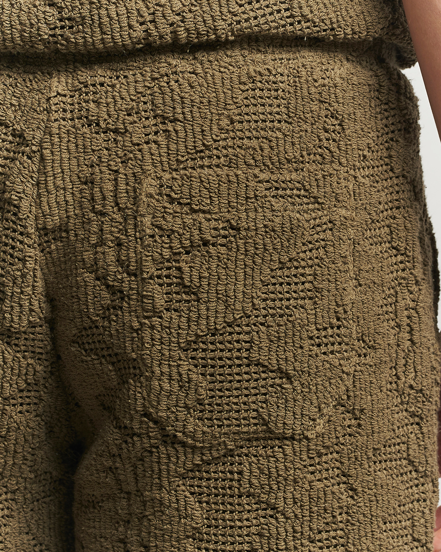 Heren | Korte broek | OAS | Cuba Crochet Shorts Pine Verve