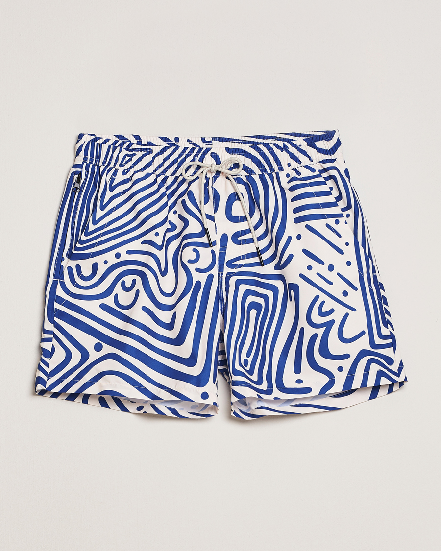 Heren | Zwembroek | OAS | Printed Swimshorts Eldovado