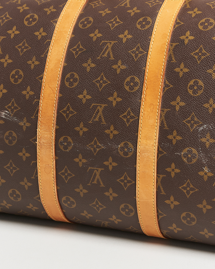 Heren | Pre-Owned & Vintage Bags | Louis Vuitton Pre-Owned | Keepall 55 Monogram
