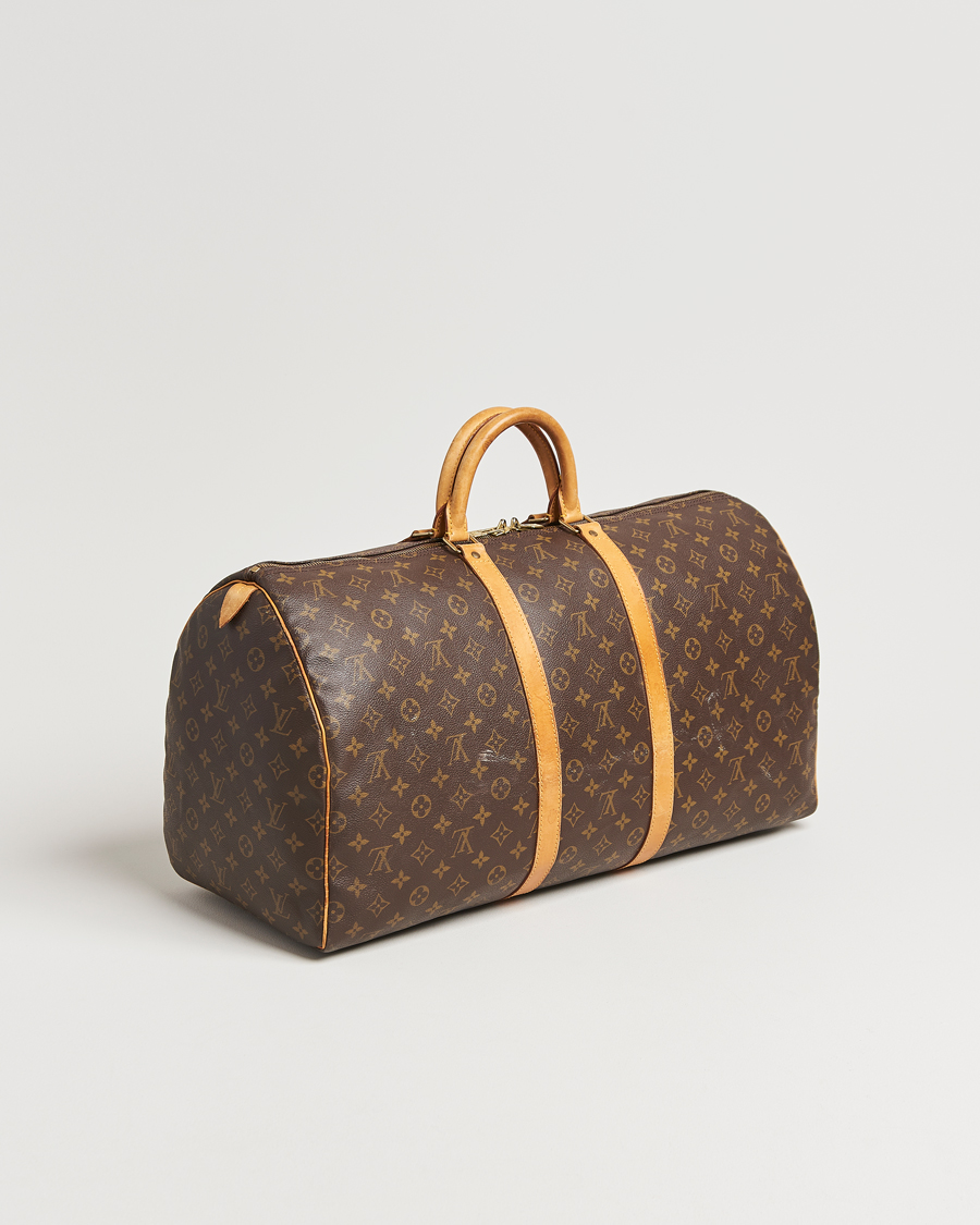 Heren | Pre-Owned & Vintage Bags | Louis Vuitton Pre-Owned | Keepall 55 Monogram