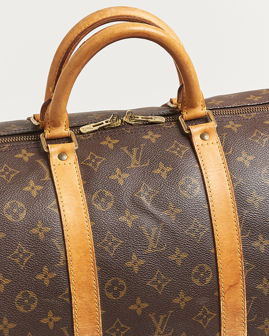 Heren | Pre-Owned & Vintage Bags | Louis Vuitton Pre-Owned | Keepall 55 Monogram