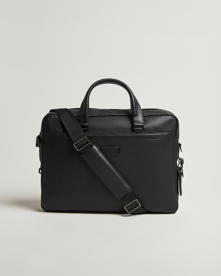 Heren | TUMI Harrison Avondale Top Zip Briefcase Black | TUMI | Harrison Avondale Top Zip Briefcase Black