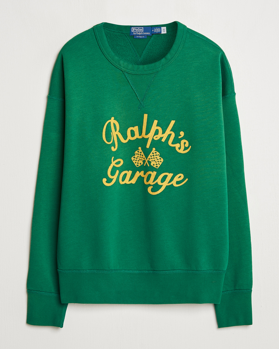 Heren | Truien | Polo Ralph Lauren | Ralph's Garage Sweatshirt Tennis Green