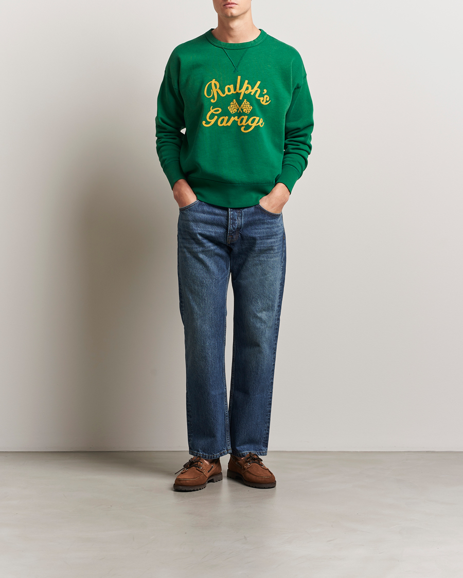 Heren | Truien | Polo Ralph Lauren | Ralph's Garage Sweatshirt Tennis Green