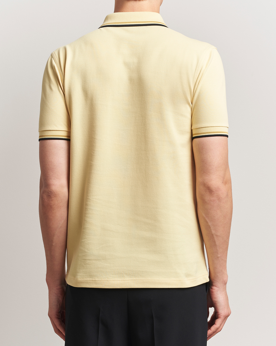 Heren | Polo's | Fred Perry | Twin Tipped Polo Shirt Yellow