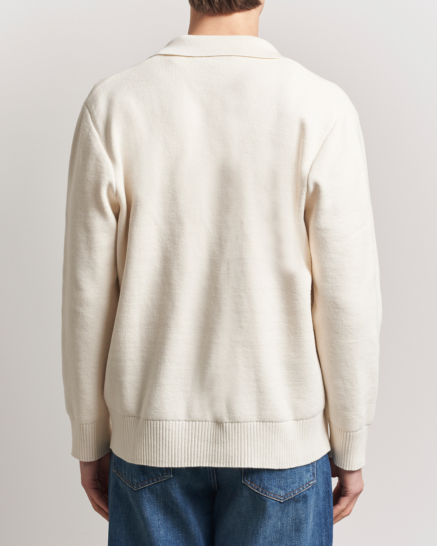 Heren | Truien | A Day's March | Holt Cardigan Off White