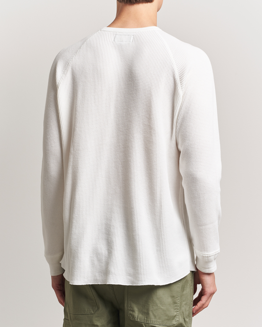 Heren | Truien | BEAMS PLUS | Thermal Knit Crewneck White