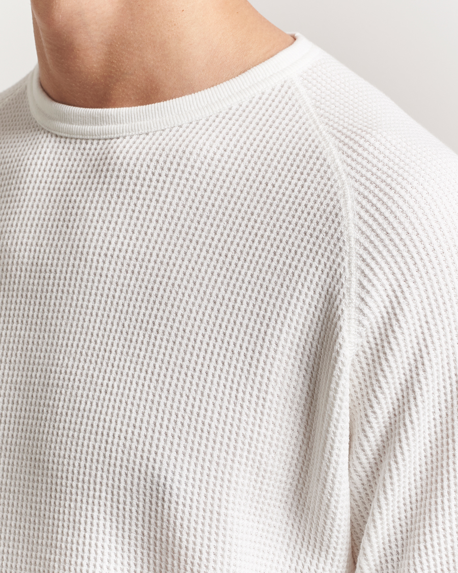 Heren | Truien | BEAMS PLUS | Thermal Knit Crewneck White