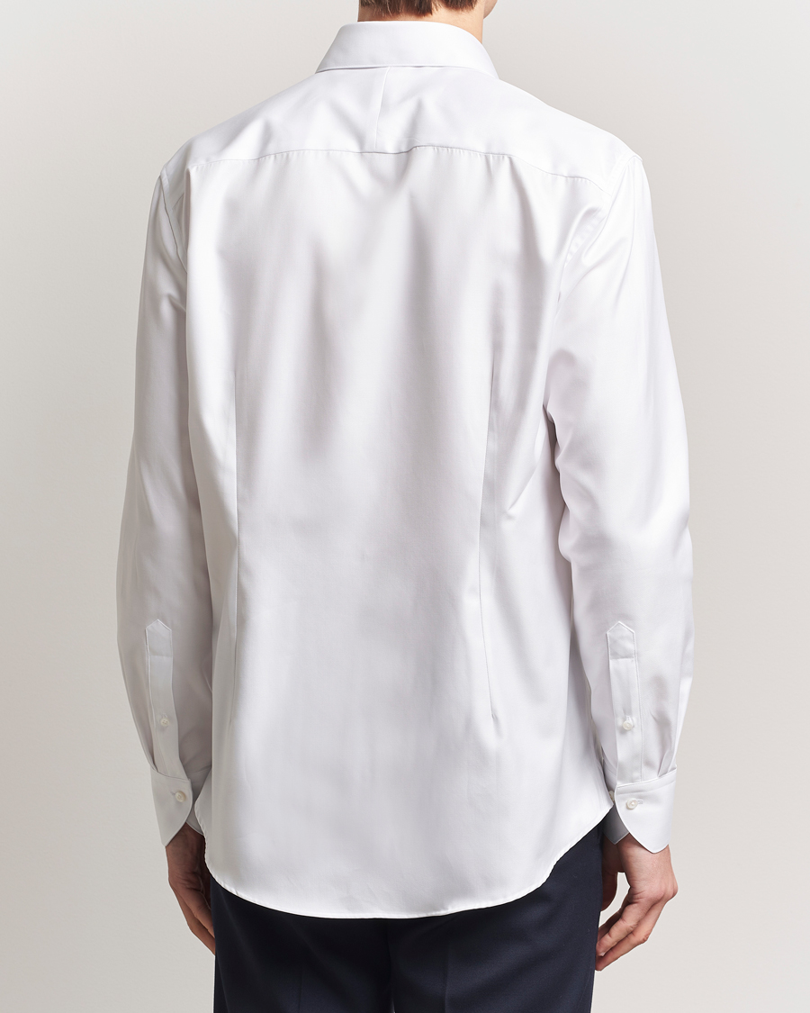 Heren | Overhemden | Stenströms | 1899 Cotton Twill Shirt White