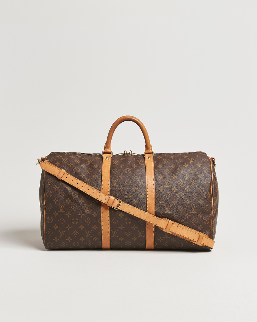 Heren | Louis Vuitton Pre-Owned Keepall Bandoulière 50 Monogram | Louis Vuitton Pre-Owned | Keepall Bandoulière 50 Monogram