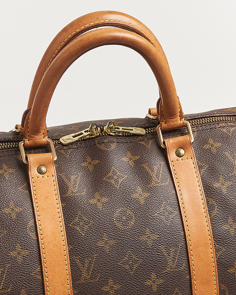 Heren | Louis Vuitton Pre-Owned Keepall Bandoulière 50 Monogram | Louis Vuitton Pre-Owned | Keepall Bandoulière 50 Monogram