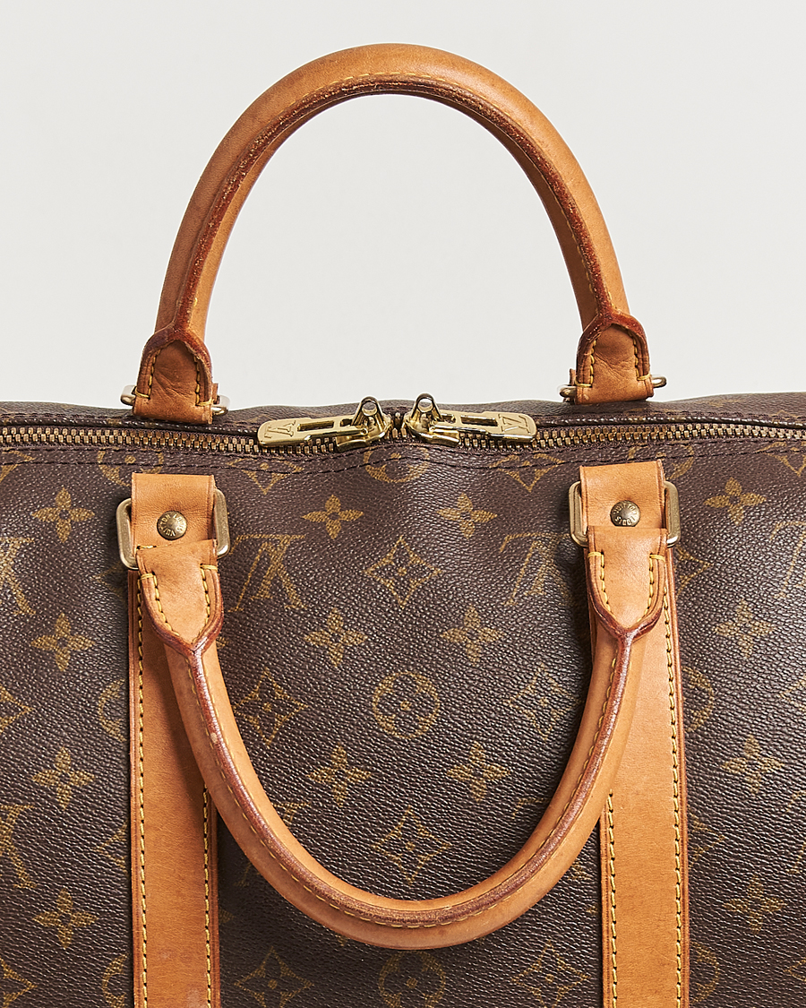 Heren | Louis Vuitton Pre-Owned Keepall Bandoulière 50 Monogram | Louis Vuitton Pre-Owned | Keepall Bandoulière 50 Monogram
