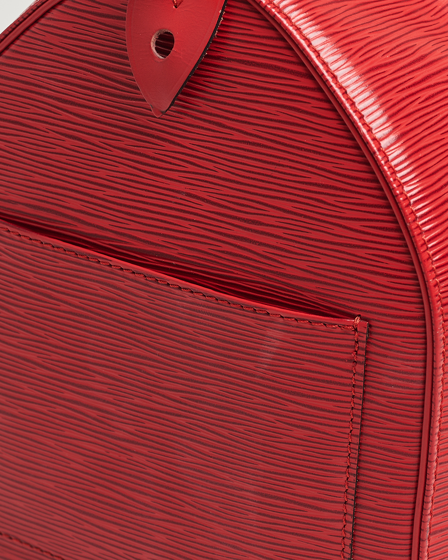 Heren | Louis Vuitton Pre-Owned Speedy 30 Handbag Epi Leather Red | Louis Vuitton Pre-Owned | Speedy 30 Handbag Epi Leather Red
