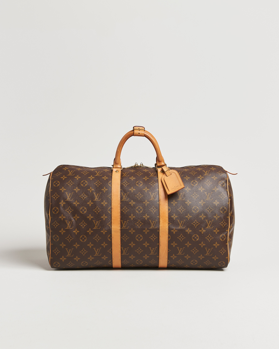 Heren | Louis Vuitton Pre-Owned Keepall 50 Monogram | Louis Vuitton Pre-Owned | Keepall 50 Monogram