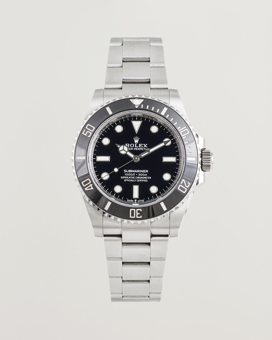 Heren | Rolex Pre-Owned Submariner 124060 Oyster Perpetual Steel Black | Rolex Pre-Owned | Submariner 124060 Oyster Perpetual Steel Black