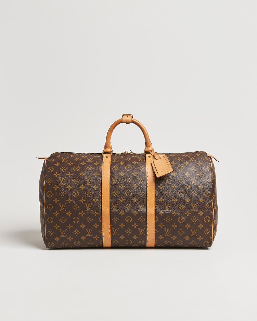 Heren | Louis Vuitton Pre-Owned Keepall 50 Monogram | Louis Vuitton Pre-Owned | Keepall 50 Monogram