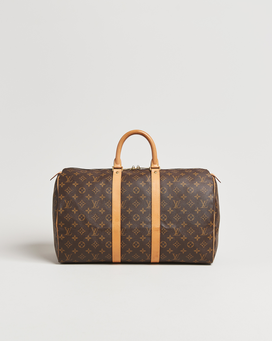 Heren | Pre-Owned & Vintage Bags | Louis Vuitton Pre-Owned | Keepall 45 Monogram
