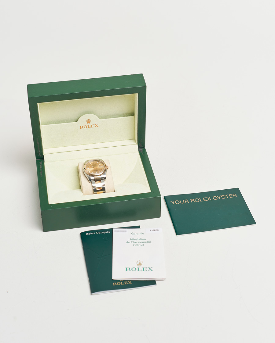 Heren | Rolex Pre-Owned Datejust 36 G/S | Rolex Pre-Owned | Datejust 36 G/S