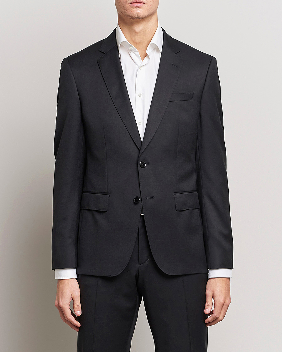 Heren | Pakken | BOSS BLACK | Huge Wool Suit Black